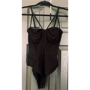Black Camisole Leotard